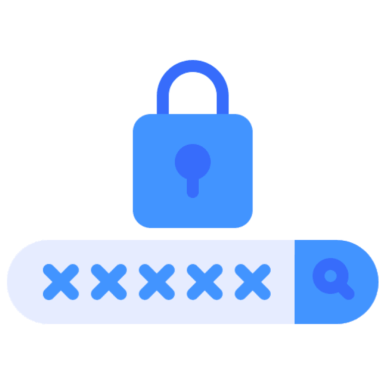 Padlock and password