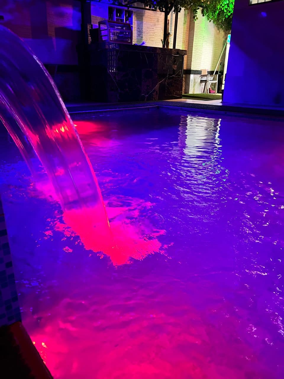 Gold Rhino pool side