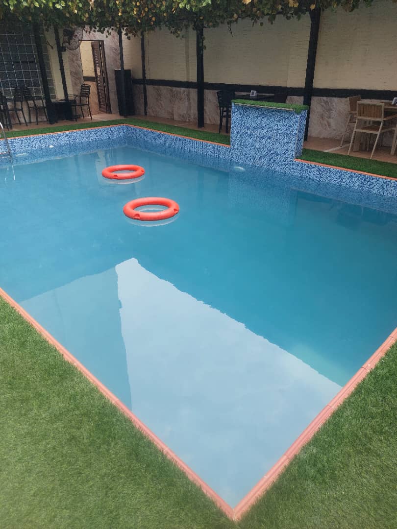 Gold Rhino pool side